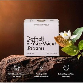 Resim Otama Kırkpınar Doğal Defneli El Yüz Vücut Sabunu 130 Gr 2 Paketi 