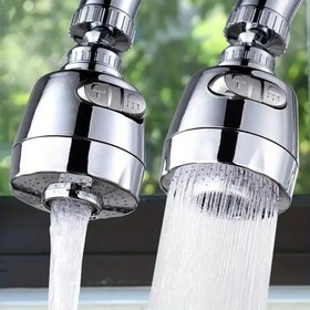 Resim 1 adet evrensel mutfak musluğu adaptörü, 360° dönebilir, yuvarlak, musluk başlığı, mutfak aleti, uzatıcı 