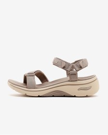 Resim Skechers Go Walk Arch Fıt 2.0 Sandal Kadın Bej Sandalet 140876 Tpe Bej 