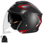 Resim Kask Erkek Kadın Mevsim Motosiklet Yarım Kask Kış Bisiklet Kaskı(Yurt Dışından) 