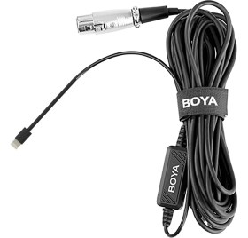 Resim Boya BY-BCA7 XLR Mikrofon Iphone Bağlantı Kablosu 