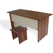 Resim Burovena Vena Nil 3 Çekmeceli Sehpalı Ofis Çalışma Masası 