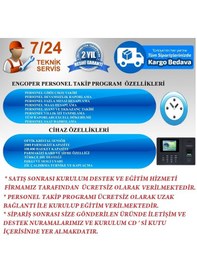 Resim Bataryalı Kart Okutmalı Parmakizli Personel Takip Sistemi 
