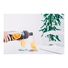Resim Hario FIC-70-CBR Filtreli Soğuk Demleme Şişesi, 650 ml, Kahverengi 