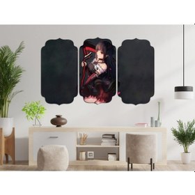 Resim Anime Kız Mdf Tablo 0010 Model D 