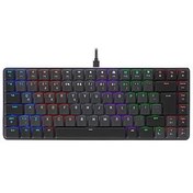 Resim Rampage Granite Red Switch Mekanik Siyah / Gri Oyuncu Klavyesi 