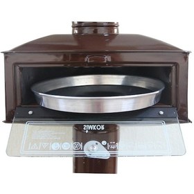 Resim Erciyes Soba Üstü Fırın Kahverengi 