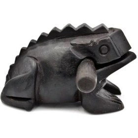 Resim Tayland Geleneksel Kurbağa Sesi Çıkaran Dekoratif Şans Kurbağası Kahverengi 50 Cm no:8 