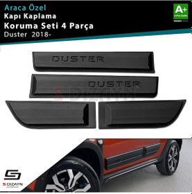 Resim S-dizayn Dacia Duster 2 Kapı Koruma Seti 2018 Üzeri A+ Kalite 
