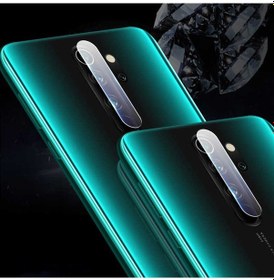 Resim Ekılıf - Xiaomi Redmi Note 8 Pro Uyumlu - Kamera Lens Koruyucu Cam Koruma - Şeffaf 