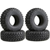 Resim Internet 4 Adet 105MM 1.9 Kauçuk Lastikler Tekerlek Lastikleri 1/10 Rc Paletli Araba Traxxas Trx4 RC4WD D90 Eksenel SCX10 Iı Iıı Redcat Mst (Yurt Dışından) 