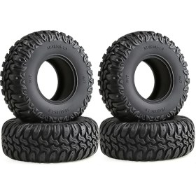 Resim Internet 4 Adet 105MM 1.9 Kauçuk Lastikler Tekerlek Lastikleri 1/10 Rc Paletli Araba Traxxas Trx4 RC4WD D90 Eksenel SCX10 Iı Iıı Redcat Mst (Yurt Dışından) 