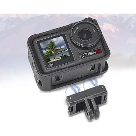 Resim DJI Osmo Action 6 , 5 Pro , 4 , 3 ve Osmo 360 Manyetik Hızlı Bağlantı Aparatı – Magnetic Quick Release Mount Base Adaptör 