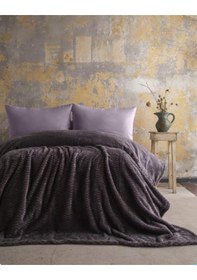 Resim Ap Jakarlı Tek Kişilik Antrasit Trusty Battaniye 160 220 Antrasit 