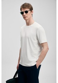 Resim Lufian Nuvor Erkek T-shirt 111020319 Beyaz 