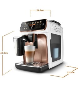 Resim Philips Tek Dokunuşla Latte Macchiato Köpürtülmüş SÜT12 Çeşit Sıcak-Soğuk Içecek Tam Otomatik Espresso Makinesi 2kg Kahve + Lambader Hediyeli 