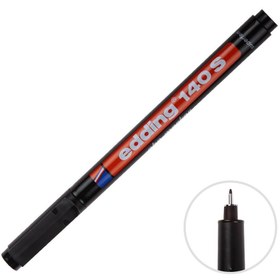 Resim Edding 140 S Permanent Asetat Kalemi 0.3 mm Uçlu Siyah 