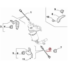 Resim 55249877 Lamda Sensörü Egea-Linea-Punto-Jeep Renegada OPAR 