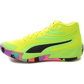 Resim Puma Court Pro Marble Erkek Spor Ayakkabı Yeşil 311394-02 Yeşil 