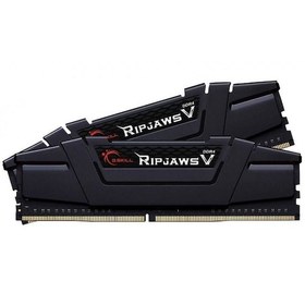 Resim GSKILL RipjawsV 16GB (2X8) DDR4-3600Mhz CL18 Siyah 1.35V(F4-3600C18D-16GVK) 