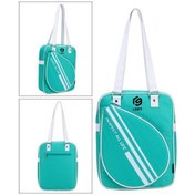 Resim Vkemall Yeşil Badminton Çantası Kadın Spor Torbası 14" Bilgisayar Bölmesi Islak-kuru Ayrımı Tek Omuzlu Pu Materyal Yeşil 