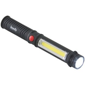 Resim Kwb 49948695 Cob-Led Mıknatıslı Klipsli Kamp Feneri 165 MM Siyah 