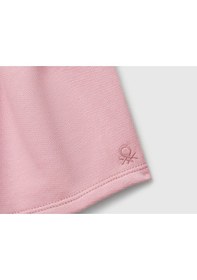 Resim Benetton Kız Bebek Bg Şort Ekru Ekru 