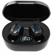 Resim E7S Bluetooth Kulaklık Extra Bass Hd Ses Çift Mikrofon Universal Kablosuz Kulaklık Siyah Torima