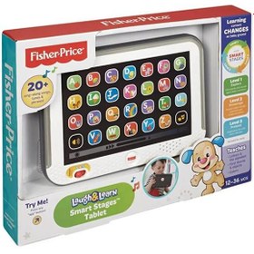 Resim Fisher Price Eğlen ve Öğren Yaşa Göre Gelişim Eğitici Tablet CLK64 