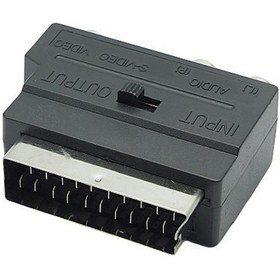 Resim Scart Rca Tos S-Video Çevirici Dönüştürücü 