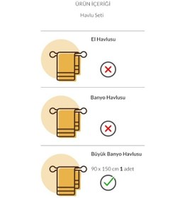 Resim Varol Kronos Serisi Otel Havlusu 90X150 800Gr 