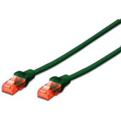 Resim Assmann Digitus DK-1617-005/G 0,50 Mt CAT6 AWG26/7 LSZH Utp Yeşil Patch Cord Kablo 