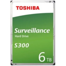 Resim Toshiba S300 Hdwt860uzsva 6tb 5400rpm 128mb Sata3 3.5" Hard Disk 