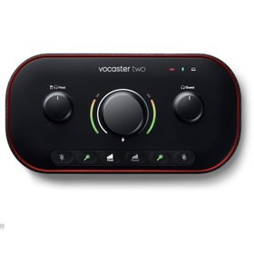 Resim Focusrite Vocaster Two Podcast Ses Kartı 