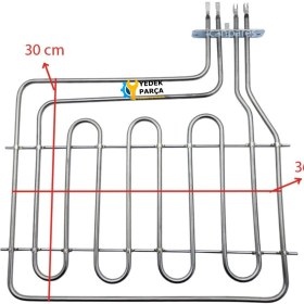 Resim Termikel Uyumlu VCD6413W Fırın Üst Rezistansı 