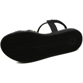 Resim Castle Black 35250-1 Kadın Sandalet Siyah 