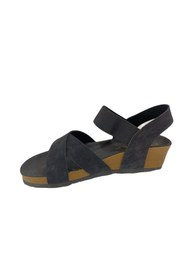 Resim Pierre Cardin 6956 Siyah Dolgu Taban Kadın Sandalet 