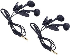 Resim KUIDAMOS Sualtı Yüzme Kulaklıkları Su Sporları Meraklıları Için Gürültü Yalıtımı Stereo 2 Adet IP68 3.5mm Jack Kablolu Yüzme Sörf Koşu Için Yedek İpuçları Ile 