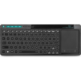 Resim Rii K18+ Rt518 Multimedya Kablosuz Klavye Abd-ingiltere-fr-es-de-ıt 