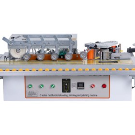 Resim RONİA ERS10 Düz ve Eğri Pvc Bantlama Makinası 