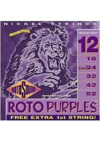 Resim Rotosound R12 Purples Elektro Gitar Teli 12-52 