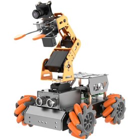 Resim Hiwonder MasterPi AI Görüş Robot Kolu Mecanum Tekerlekli Araba Açık Kaynaklı - RPi 4B Dahil Değil 
