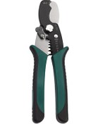 Resim Jeehugo Elektrikçi İçin Multifonksiyonlu Tel Soyucu Ve Kesici - Yeşil-siyah, 1.29-3.26mm Aralığı, 65 Manganez Çelik 