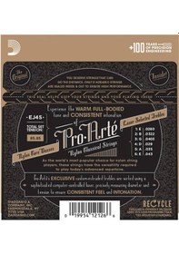Resim D'addario Ej45-3d Pro-arte Klasik Gitar Tel Seti 3'lü Ekonomik Paket - Normal Tansiyon Gümüş Kaplama Sargı, Şeffaf Naylon Üst Teller Ve Profesyonel Standart 