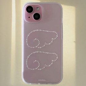 Resim 1 adet Trendy Melek Kanatları Desen Anti-Parmak İzi Matlaşmış Şeffaf TPU Telefon Kılıfı for iphone 16, 16E, 15, 14, 13, 12, 11 Pro Max, X, XR, XS, 8, 7 Plus Koruyucu Kapak için Uygun. 