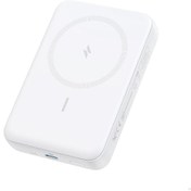 Resim Anker Zolo Powerbank (10.000 mAh, 30W, Manyetik) - Beyaz - A1684 