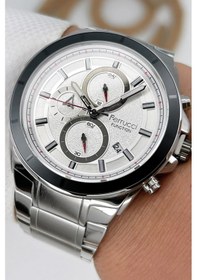 Resim Ferrucci Function Erkek Kol Saati Çelik Kordon Gümüş-beyaz Bileklik 3atm Sdfer059 Gümüş - Beyaz 