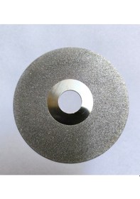 Resim Geniş Elmaslı Cam Fayans Doğal Taş Kesme İşleme Diski 100 Mm Deli 