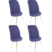 Resim Dockers Tabure Esb (4 Adet Fiyatıdır) - Mor 