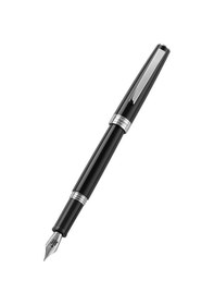 Resim Montegrappa Armonia Greatness Starts Small Siyah Dolma Kalem - F 